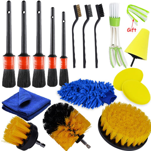 Detailing Brush Set Car Cleaning Brushes