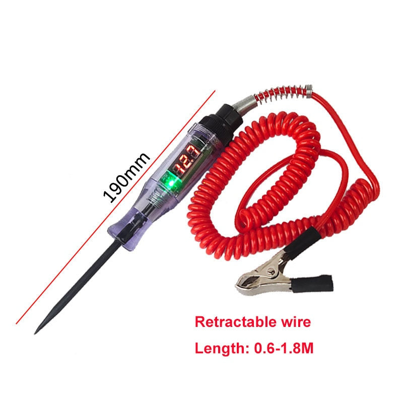 6V 12V 24V DC Car Truck Voltage Circuit Tester