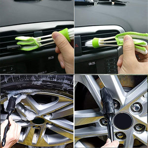 Car Cleaning Tool Kit 16 Pcs Car Detailing Brush Set